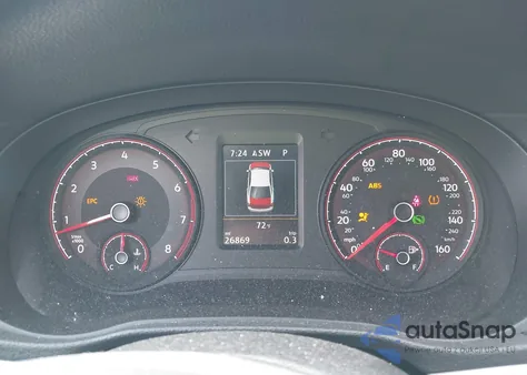 2021 Volkswagen Passat 2.0T Se из США, поврежденный, VIN 1VWSA7A32MC003295